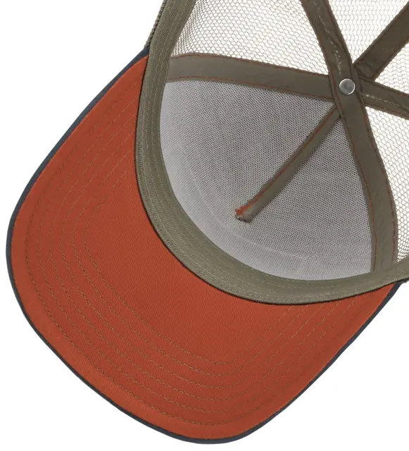 Stetson Trucker Cap Canoe Blue/Red Trucker Cap C 