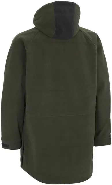 Swedteam Alpha M Anorak HuntingGreen S Anorak i laminerat vindtätt fleecetyg 