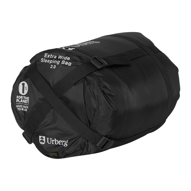 Urberg Extra Wide Sleeping Bag 2.0 Kombu Green 