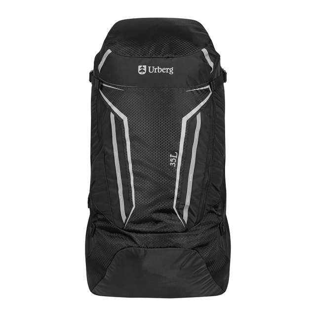 Urberg Glacier Backpack 35L Black Lett dagstursekk 