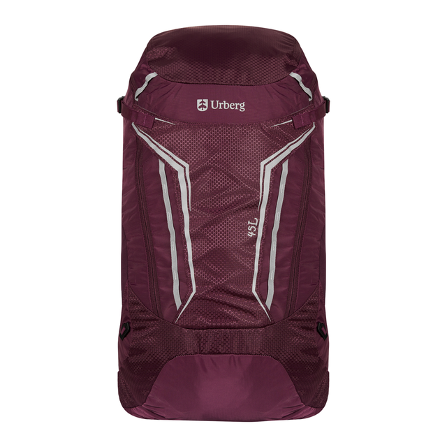 Urberg Glacier Backpack 45L Dark purple Lett dagstursekk 