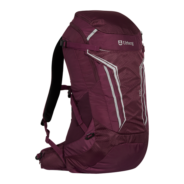 Urberg Glacier Backpack 45L Dark purple Lett dagstursekk 