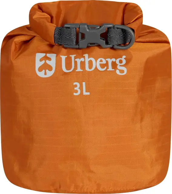 Urberg Dry Bag 3L Pumpkin Spice Slitesterk og vanntett pakkpose 