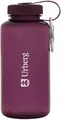 Urberg Tritan bottle 1000ml Dark purple Drikkeflaske med skrukork og karabinkrok