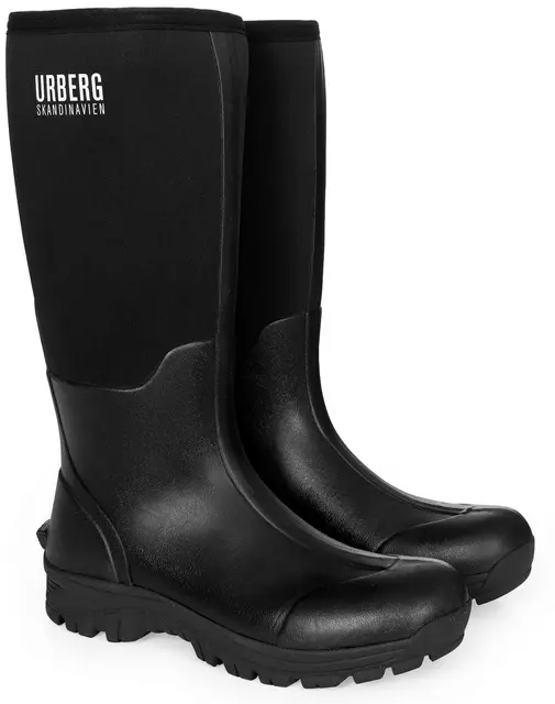 Urberg Hyssna Neoprene Boot Black 46 Neoprene stølver med godt grep 