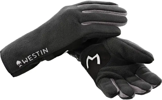 Westin Full Fleece Gloves Carbon Blk XL Carbon Black 