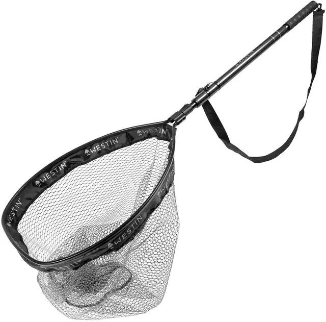 Westin W6 C&R Telescopic Landing Net L B45xL55xD60cm 77-500cm 