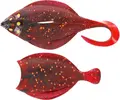 Westin Flat Matt Jig Bleeding Flounder Realistisk kveitejigg 24,5cm 400g