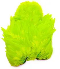 Whiting Rooster SH/C White White dyed Fl. Green Chartreuse