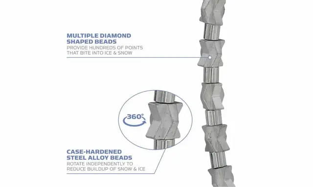 Yaktrax Brodd Diamond Grip M/41-43 